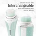 Brush heads are interchangeable with any remington facial brush