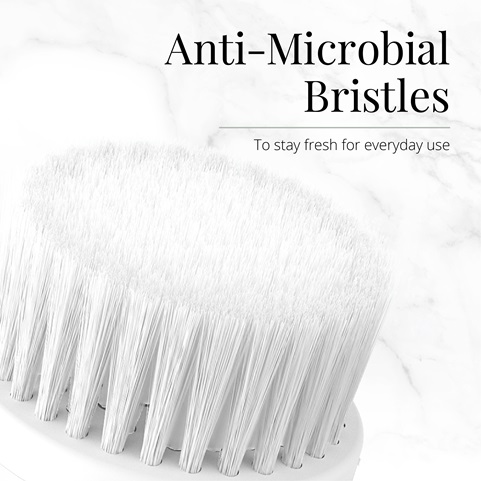 Anti-Microbial Bristles to stay fresh for everyday use