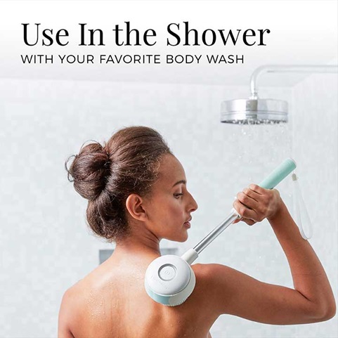 Use in the shower with your favorite body wash | SP-BB1B