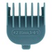 Top view of 6mm (1/4 inch) #2 Beard and Stubble Comb for PG6111.
