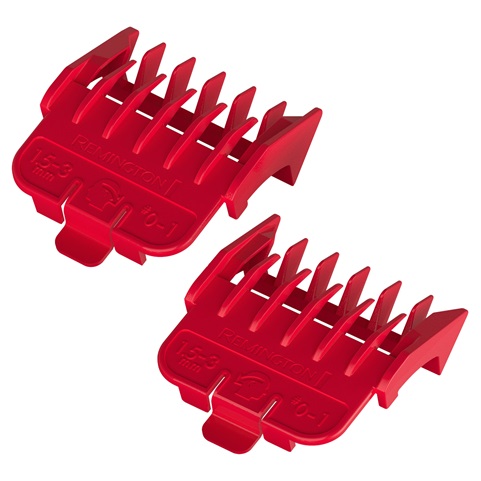 1.5-3mm tapered combs for haircut kit.