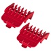 1.5-3mm tapered combs for haircut kit.