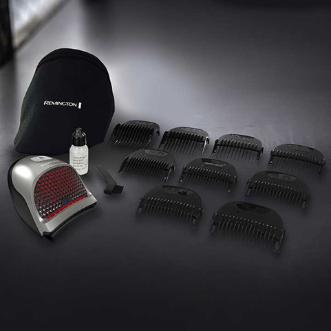 Remington® Lithium Shortcut Pro Self-Haircut Kit, 9 Pieces, HC4250