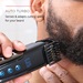 Auto Turbo. Senses and adapts cutting speed for your beard