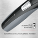 up to 70 minutes runtime advanced rechargeable power