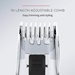 Men's multigroomer features 10-length adjustable comb for easy trimming and styling - PG6154