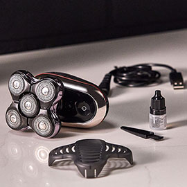 Balder Shaver with charger and other accessories